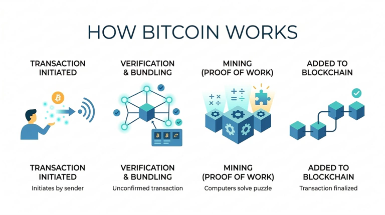 How Does Bitcoin Work? A Deep Dive into the Technical Reality